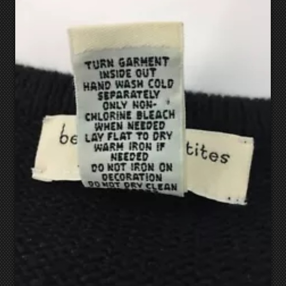 Bechamel Petites Christmas Sweater Sz PM Cardigan - Picture 5 of 5